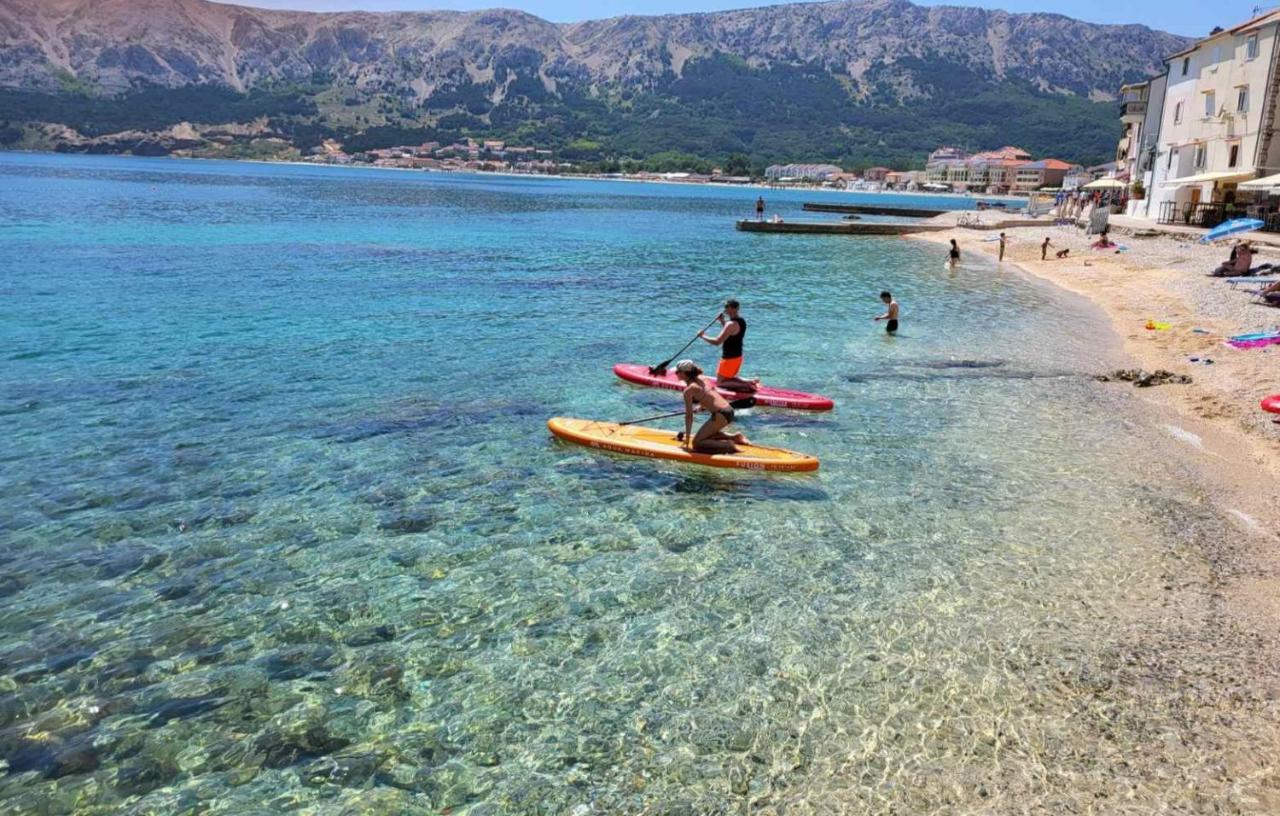 Apartments Kraljic Baska  Bagian luar foto